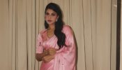 Jacqueline Fernandez Shows How To Rock Vintage Fashion In A Pink Saree 930921