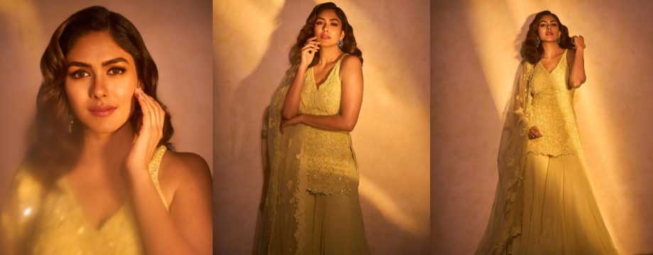 Mrunal Thakur's Glowing Look in Lime Yellow Is the Ultimate Summer Vibe 928126