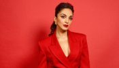 Power Dressing with a Twist: Kiara Advani Stuns in a Red Blazer Midi Dress