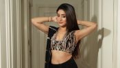 Shivangi Joshi Turns Desi Girl In Black Sheer Saree With Shimmery Blouse, Checkout Viral Photos