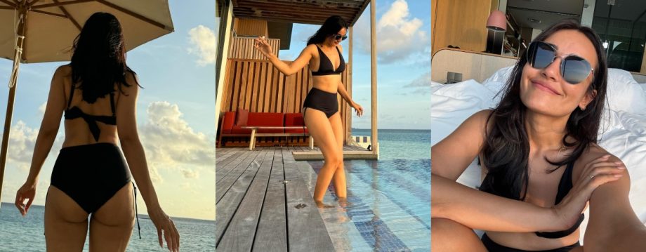 Surbhi Jyoti Makes Fans Gasping For Breath In Her Black Bikini Look From Maldives Chill 929601