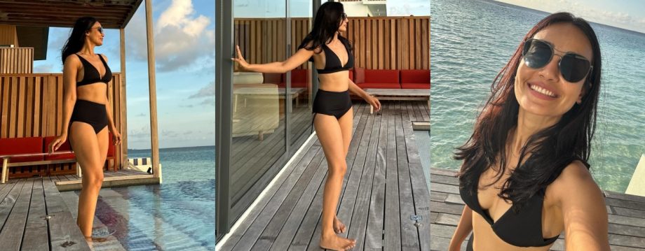 Surbhi Jyoti Makes Fans Gasping For Breath In Her Black Bikini Look From Maldives Chill 929602
