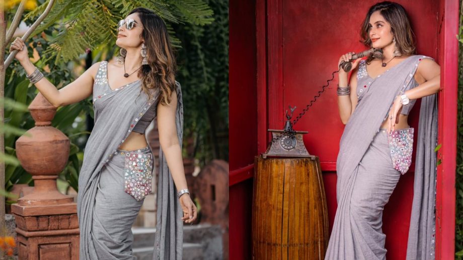 Times Bigg Boss 18's Shrutika Arjun Proved She Is True Beauty In Saree 931006