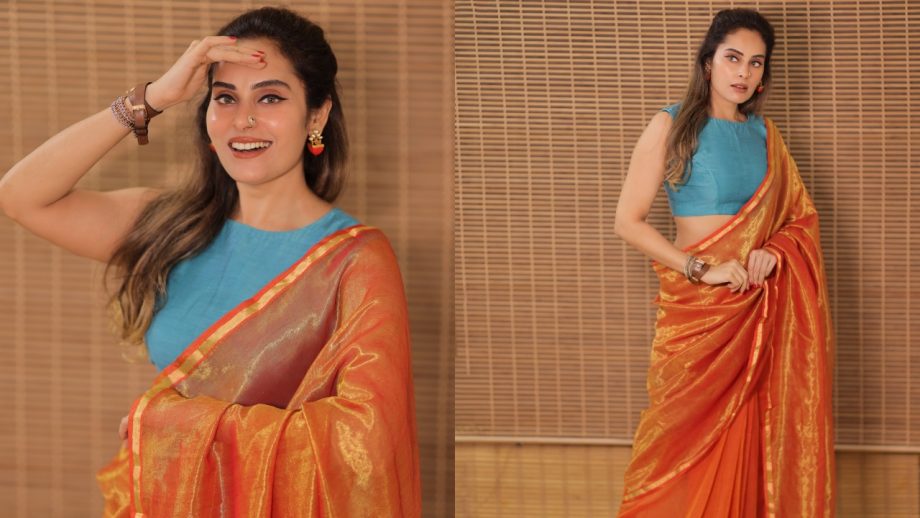 Times Bigg Boss 18's Shrutika Arjun Proved She Is True Beauty In Saree 931002