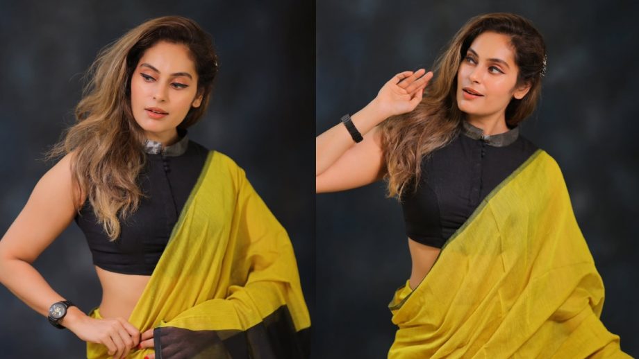 Times Bigg Boss 18's Shrutika Arjun Proved She Is True Beauty In Saree 931003
