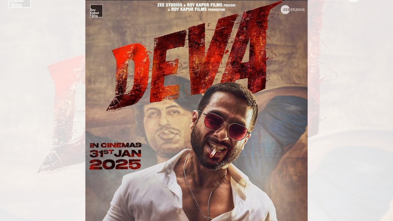 From Celebrities to netizens go gaga! Actor Ishaan Khatter says, "Lessgooooooooo💣" while praising Shahid Kapoor's raw look from DEVA! 931130