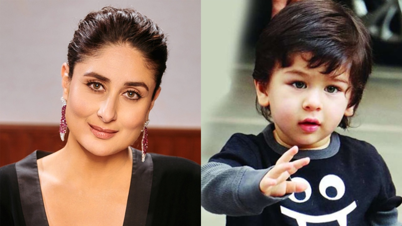 Kareena Kapoor captures son Taimur doing 'MAA ki sewa' as he walks on 931549