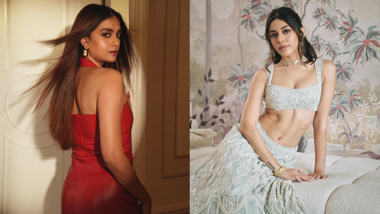Keerthy Suresh's Latex Dress Vs Alaya F's Embellished Lehenga: Who Is Setting Trends With New Look? 932135