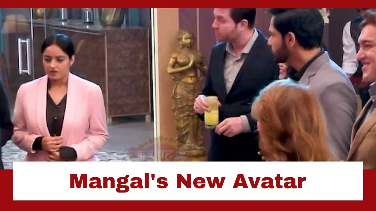 Mangal Lakshmi Upcoming Twist: Mangal feels uncomfortable in a suit at the party; Adit feels embarrassed 931988