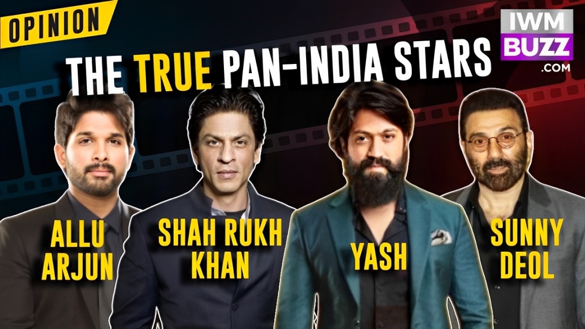 OPINION: SRK, Yash, Allu Arjun, Sunny Deol: The True PAN-India Stars 934769