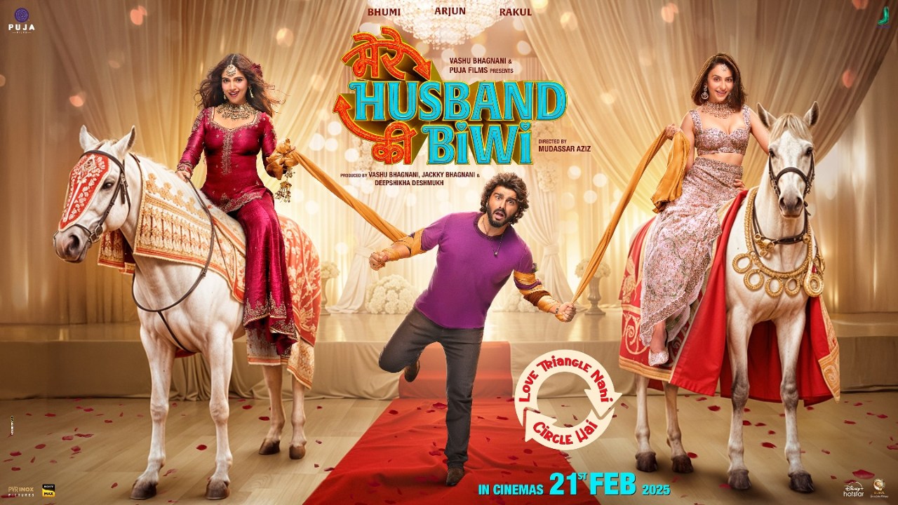 "Rakul has cut off Bhumi from poster???? "Says Netizens after looking at Rakul Preet Singh on the poster of Mere Husband Ki Biwi! 935148