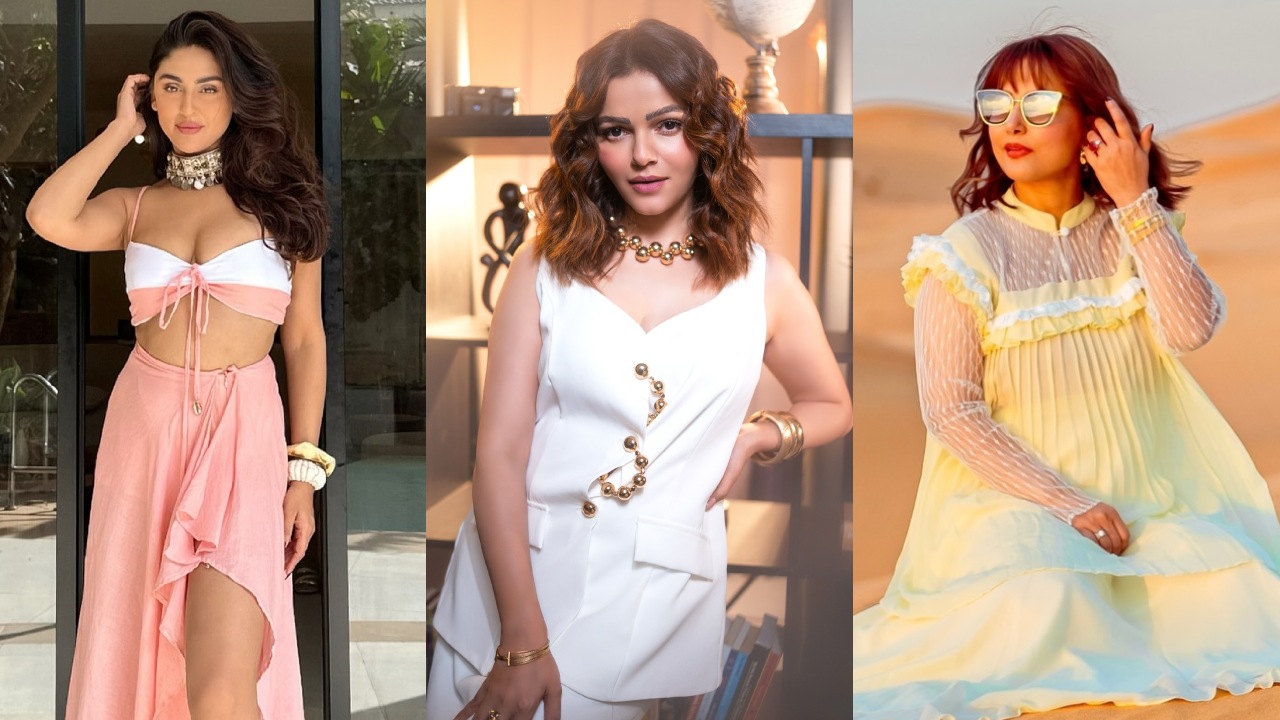 Rubina Dilaik, Hina Khan And Krystal Dsouza Channel Their Inner Stylist In Comy And Cool Outfit, Take Cues 931742