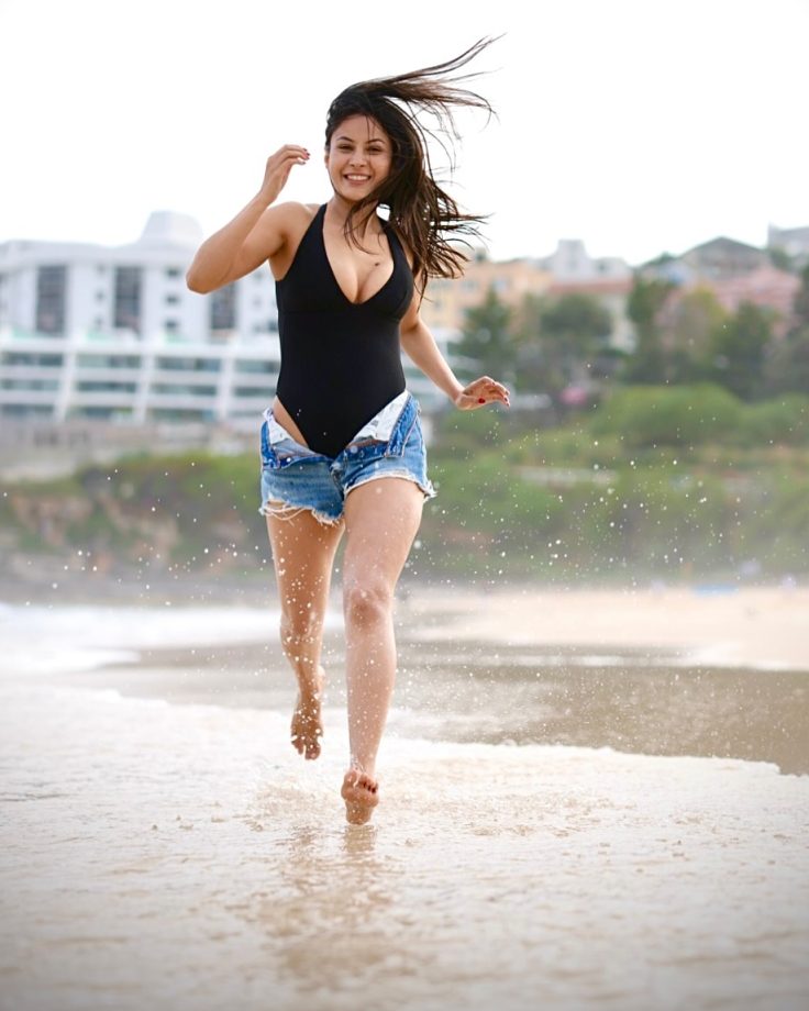 Shehnaaz Gill Breaks The Internet In Bold Black Monokini At Bondi Beach- See Photos 937755