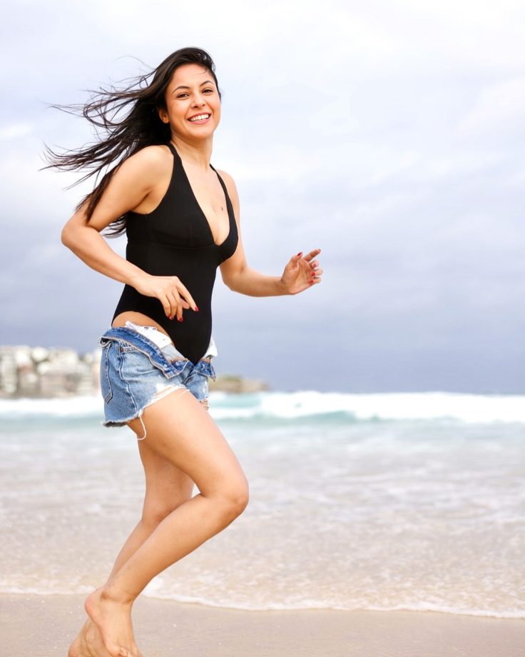 Shehnaaz Gill Breaks The Internet In Bold Black Monokini At Bondi Beach- See Photos 937758