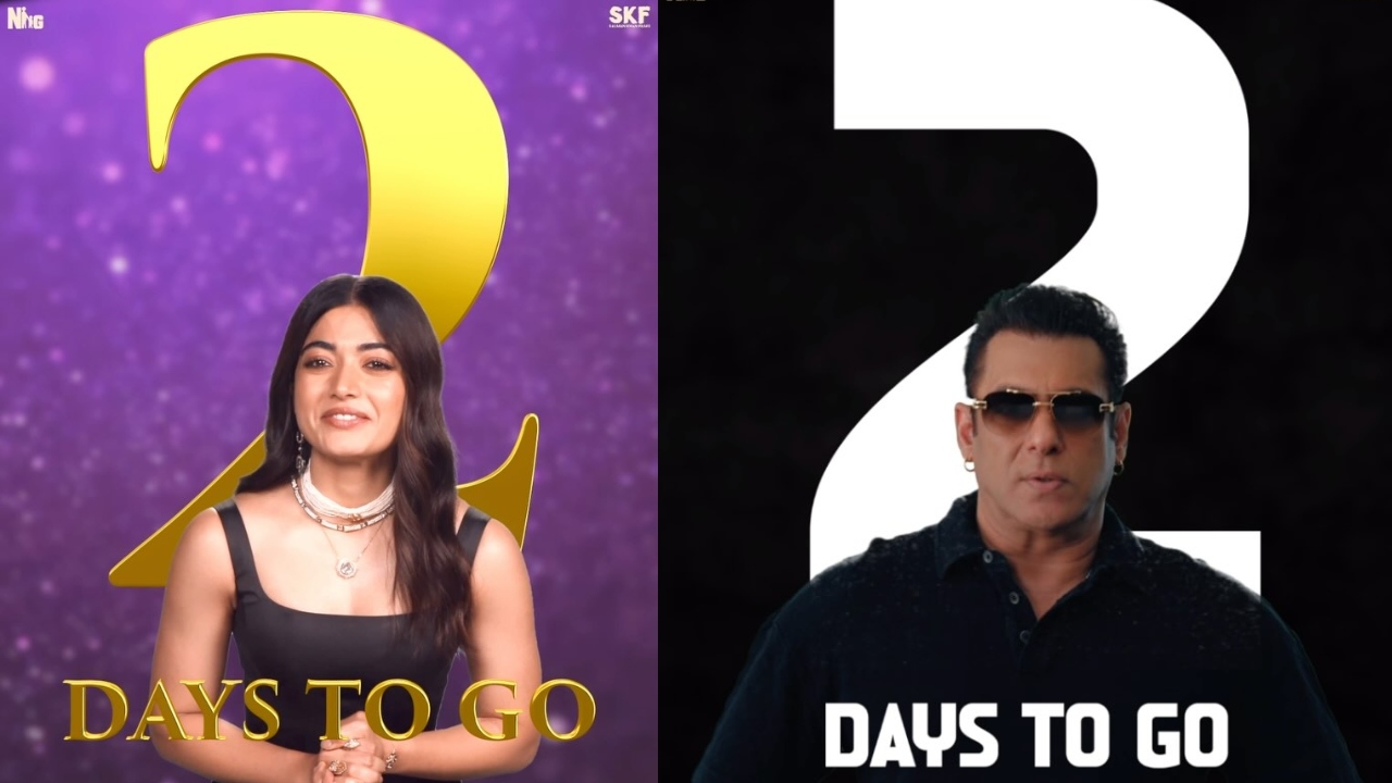 2 Days to Go for Sikandar! Nadiadwala Grandson Entertainment Drops Countdown Videos of Salman Khan and Rashmika Mandanna! 942410