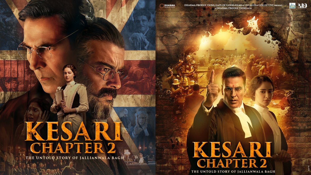 Akshay Kumar, R. Madhavan & Ananya Panday Bring History Alive in 'Kesari Chapter 2' New Posters 942645