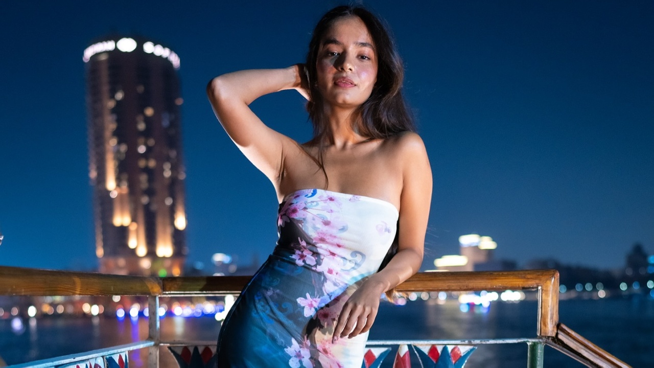 Anushka Sen Radiates in Floral Off-Shoulder Dress 942568