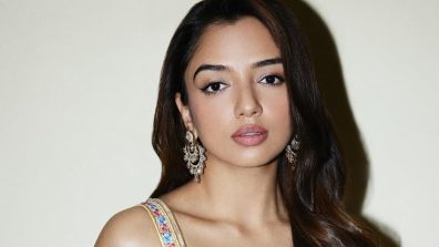 Ahsaas Channa Adds a Splash of Color to Classic White Saree