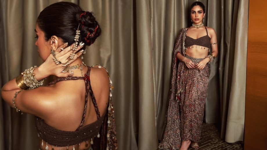 Bhumi Pednekar Redefines Bohemian Chic In Bold Bralette & Skirt, Take A Look 941076