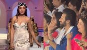 Chum Darang blows kisses to Karan Veer Mehra during her walk at Lakme Fashion Week 942679
