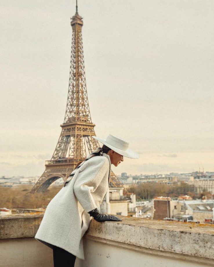 Global Ambassador Deepika Padukone stuns in a timeless white and black classic ensemble for Louis Vuitton at Paris Fashion Week; Fans say, “highness”, “queen” 940173
