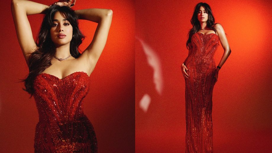 Jacqueliene Fernandez To Janhvi Kapoor: Divas Set Trends Flaunting Hot Shoulders In Chic Dresses 941513