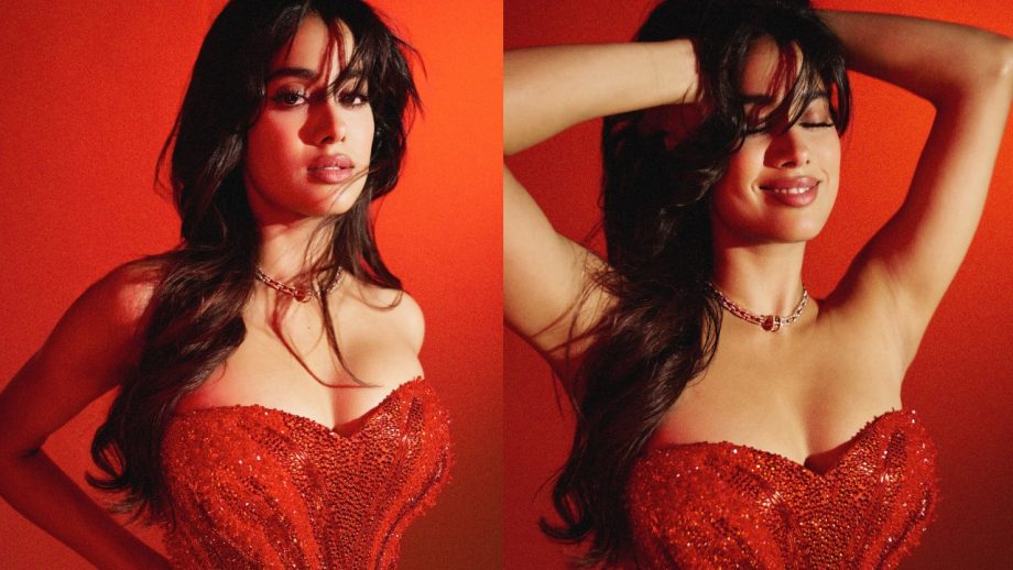 Jacqueliene Fernandez To Janhvi Kapoor: Divas Set Trends Flaunting Hot Shoulders In Chic Dresses 941512