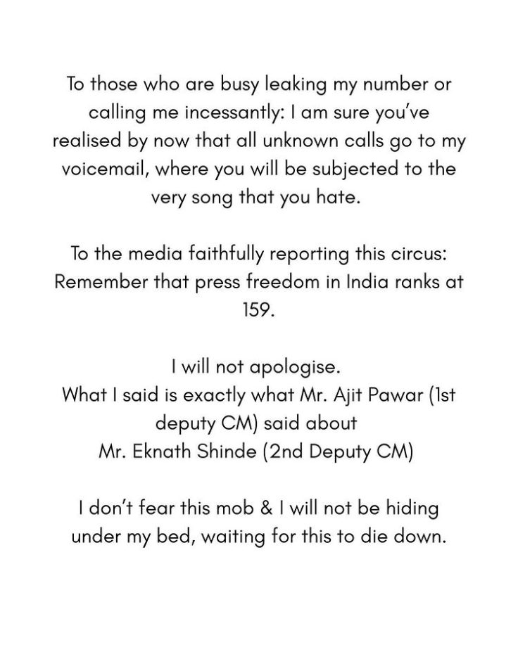 Kunal Kamra responds to vandalism & remarks on Eknath Shinde 941880