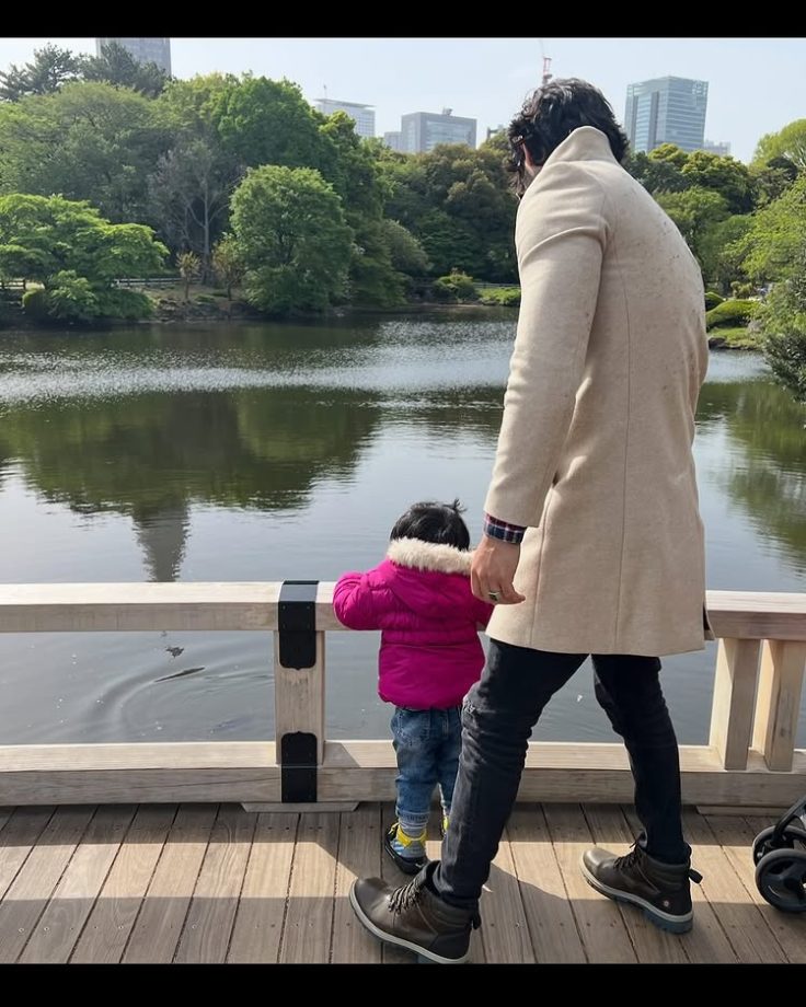 Ruchika Kapoor Shares Heartwarming Moments of Shaheer Shaikh with Their Daughters on a Special Day 942040