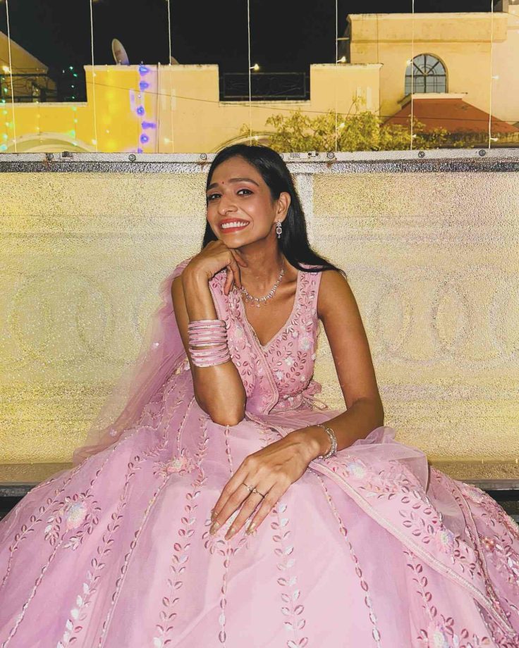 Times Bhagya Lakshmi Actress Aishwarya Khare Proved She's Desi Princess In Lehenga 940786