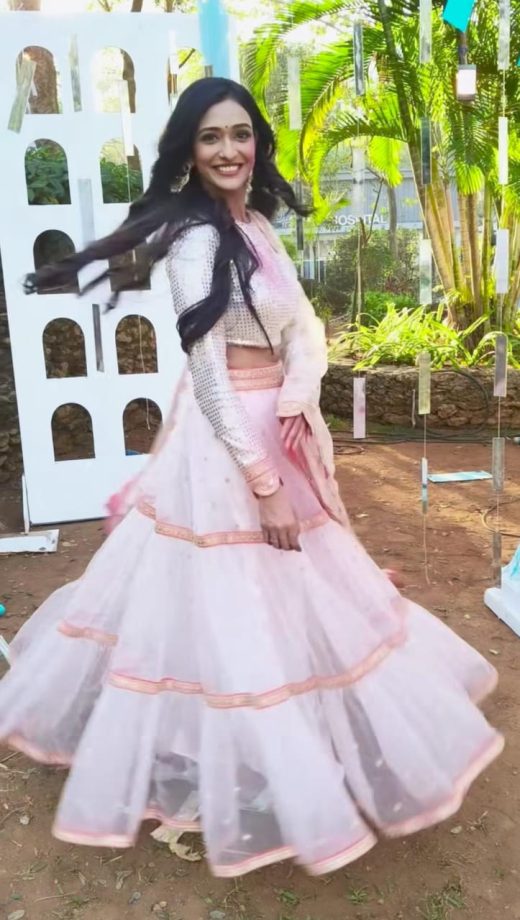 Times Bhagya Lakshmi Actress Aishwarya Khare Proved She's Desi Princess In Lehenga 940788