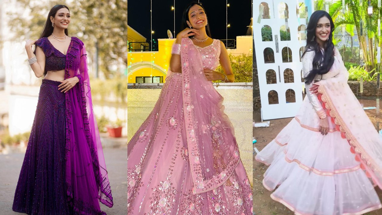 Times Bhagya Lakshmi Actress Aishwarya Khare Proved She's Desi Princess In Lehenga 940790