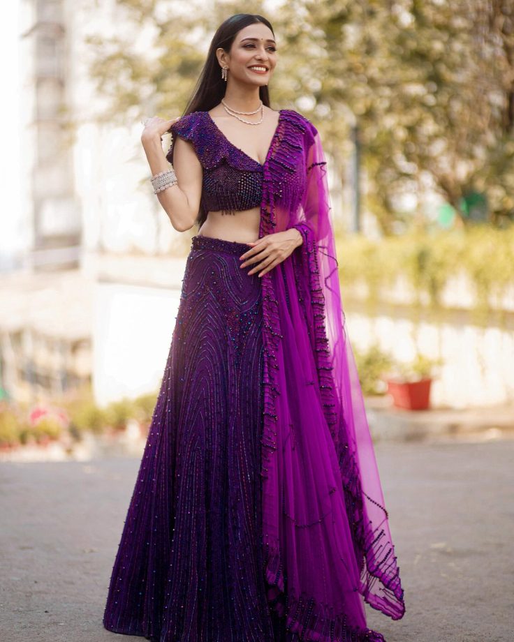 Times Bhagya Lakshmi Actress Aishwarya Khare Proved She's Desi Princess In Lehenga 940772