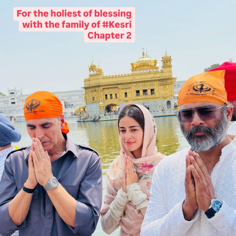25 Glorious Years: R Madhavan Seeks Blessings With Kesari Chapter 2 Team At Golden Temple 944358