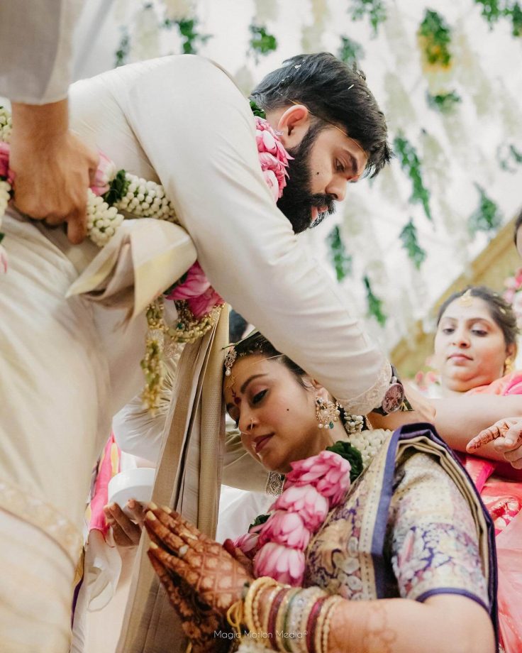 Actress M.G. Abhinaya gets married to longtime partner, Vegesana Karthik 944836