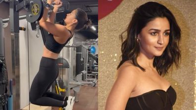 Alia Bhatt Nails Intense Workout Move, Shares Emotional Victory on Instagram