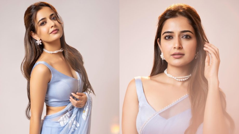 Ashika Ranganath Inspired Stunning Bold Blouse To Elevate Your Simple Saree Looks 946106