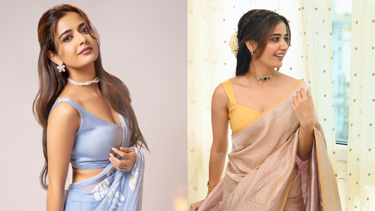 Ashika Ranganath Inspired Stunning Bold Blouse To Elevate Your Simple Saree Looks 946109