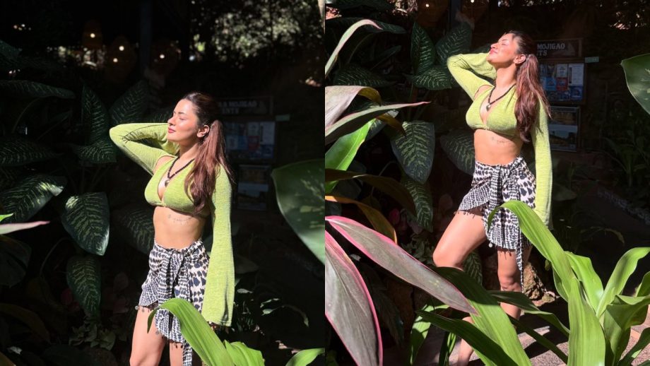 Avneet Kaur Raises Heat In Sunkissed Moments Wearing Green Bralette & White Skirt, Check Here! 946457