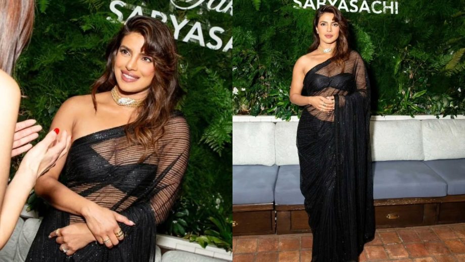 Desi Girl Priyanka Chopra Inspired Bold Blouse Designs To Make You Look Glamorous 945249