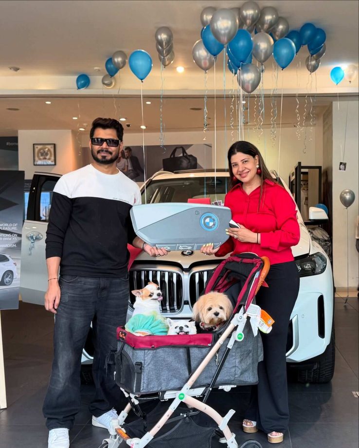Dupahiya Fame Avinash Dwivedi Expresses Love With Grand Gesture – Buys Sambhavna Seth Her Dream Car 943702