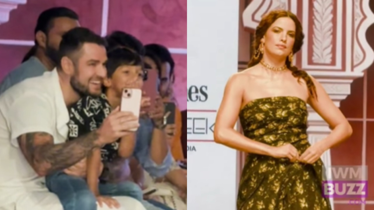 Hardik Pandya's Son Agastya Blows Kisses For Mom Natasa Stankovic As She Slays On Runway 944280
