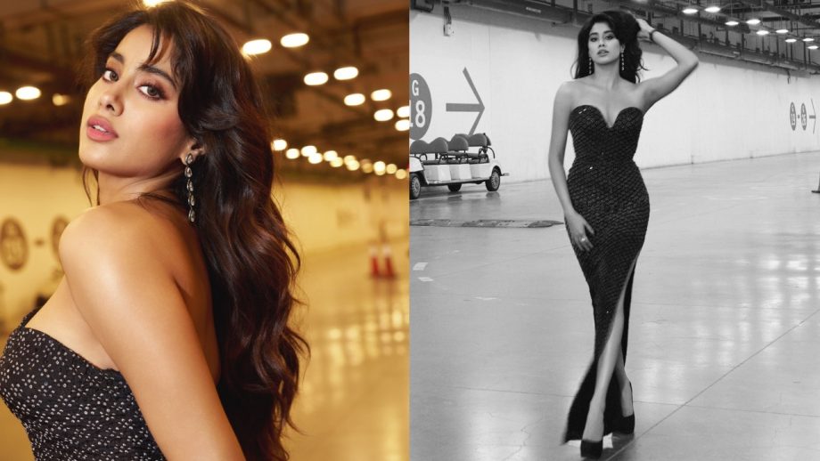 Janhvi Kapoor Slaying In Jaw-dropping Strapless Gowns - See Pics 945518