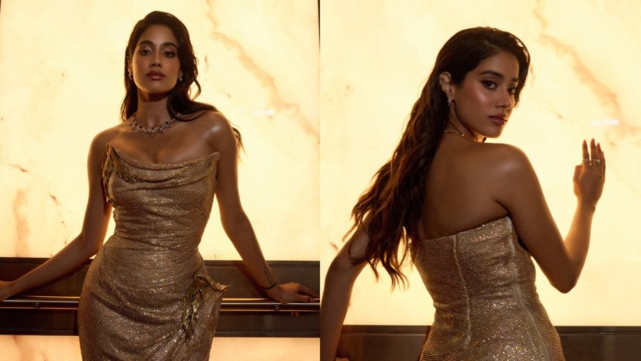 Janhvi Kapoor Slaying In Jaw-dropping Strapless Gowns - See Pics 945522