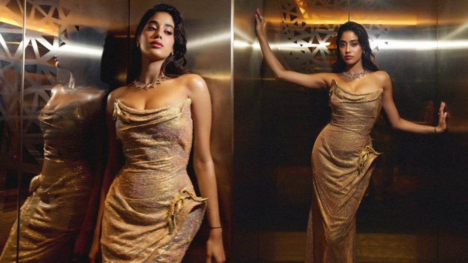 Janhvi Kapoor Slaying In Jaw-dropping Strapless Gowns - See Pics 945523