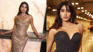 Janhvi Kapoor Slaying In Jaw-dropping Strapless Gowns – See Pics
