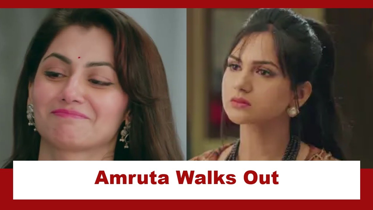 Kaise Mujhe Tum Mil Gaye Upcoming Twist: OMG!! Manvi proves to be a threat to Amruta's kid; Amruta walks out of Virat's life 945682