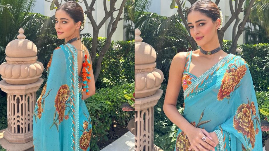Kesari Chapter 2 Actress Ananya Panday Radiates Elegance In Simple Saree Looks 944676