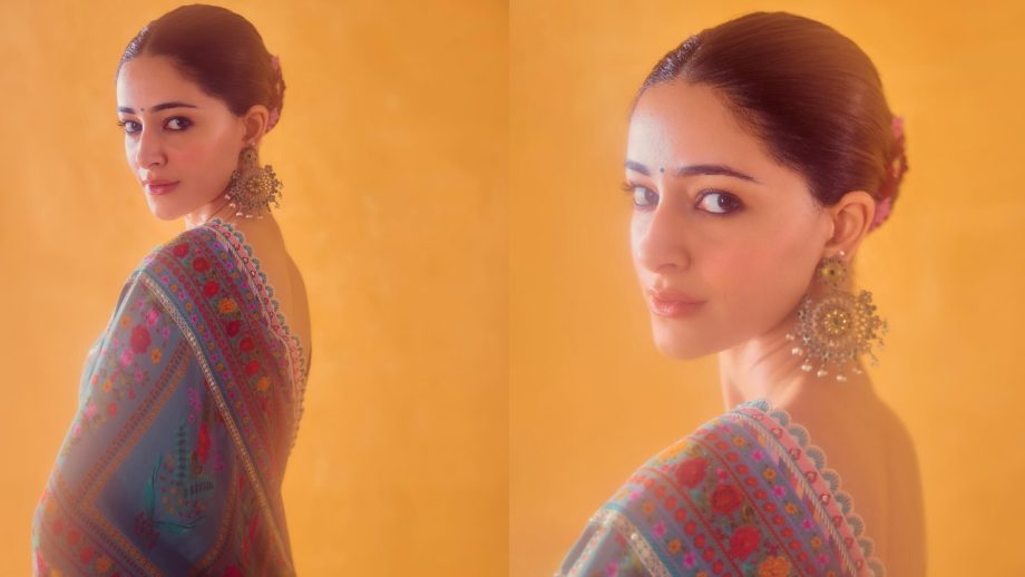 Kesari Chapter 2 Actress Ananya Panday Radiates Elegance In Simple Saree Looks 944679