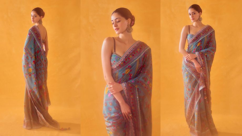 Kesari Chapter 2 Actress Ananya Panday Radiates Elegance In Simple Saree Looks 944680